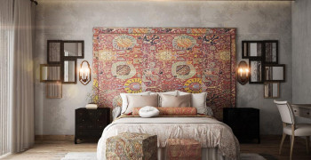 Как повесить ковер