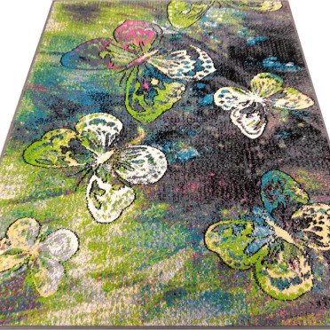 Ковер польский Agnella Funky Top Fru graphite (фризе)