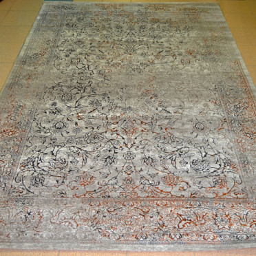 Ковер бельгийский 41043621 Patina Essence (PP Heatset Высокоплотный, серый, голубой)