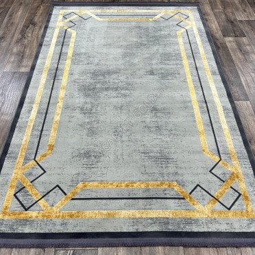 Иранский ковер Iran VERSAILLES 4264 (Бамбуковый шелк, серый)