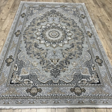 Турецкий ковер Elite Carpet IMPERATOR 03688A (Полиэстер, серый)