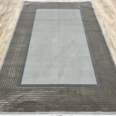 Турецкий ковер Elite Carpet IMPERATOR 04057A (Полиэстер, бежевый, серый)
