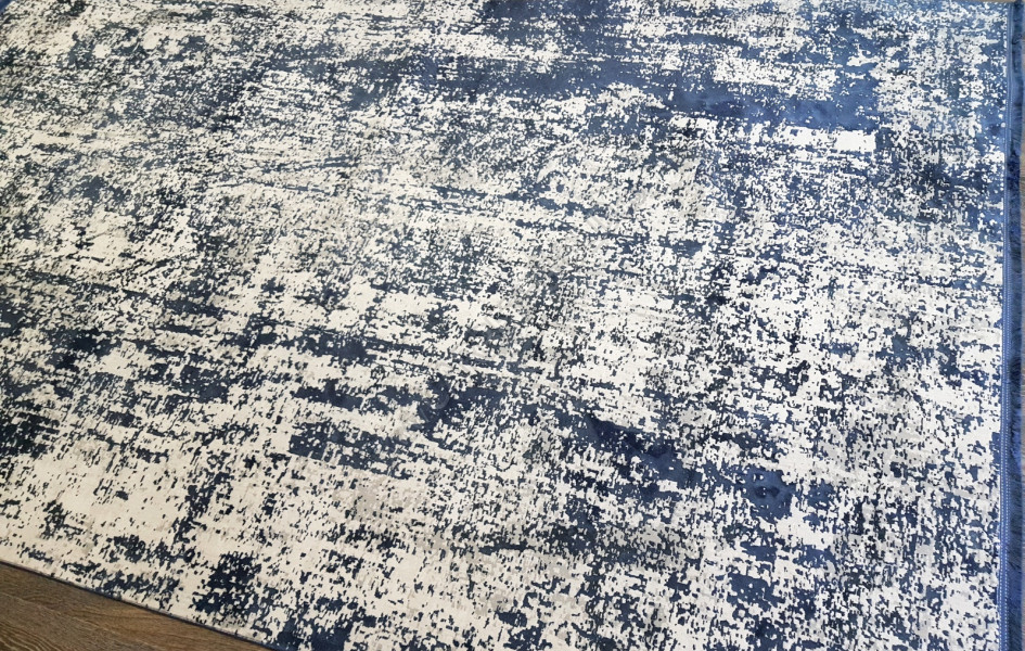 Ковер из вискозы Forsage ДИЗАЙН B098Q ЦВЕТ CREAM / BLUE