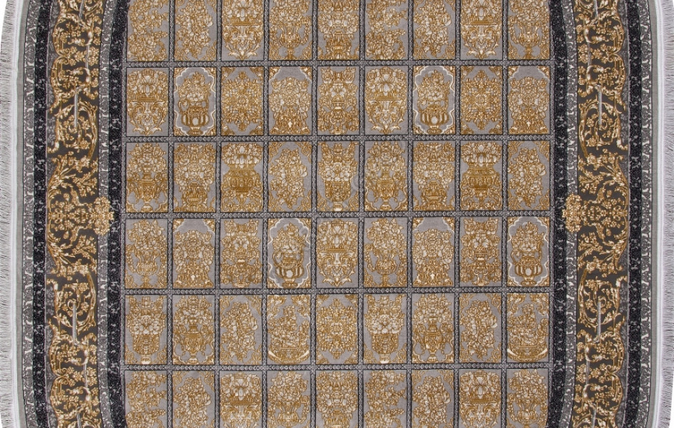 Ковер 752070 - 000 - Овал - коллекция KASHAN
