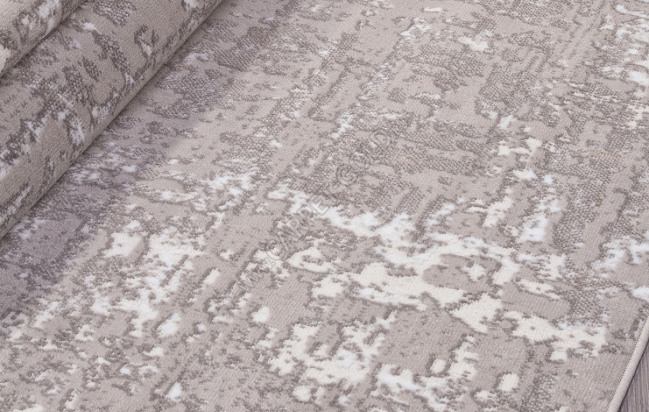 Ковер 8667 - GRAY-CREAM - Прямоугольник - коллекция RICHI