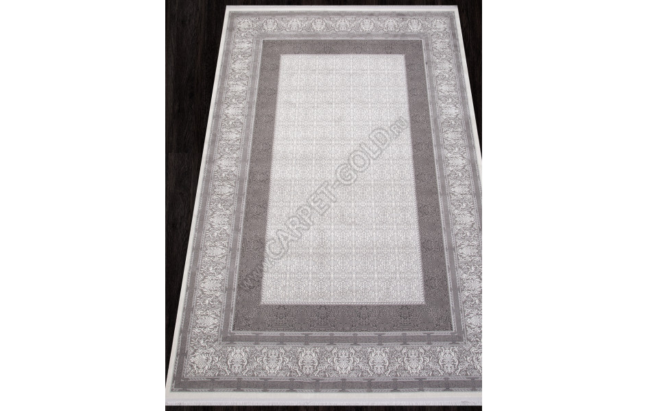 Ковер SI038D - GREY / GREY - Прямоугольник - коллекция LISSABON