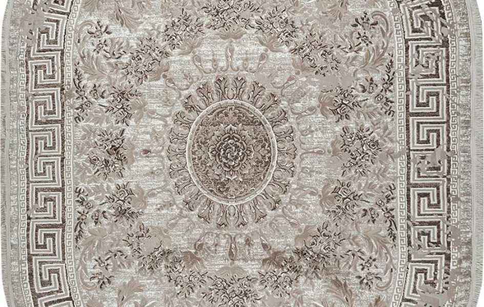 37545A OVAL BROWN / BEIGE Sanat Viscon