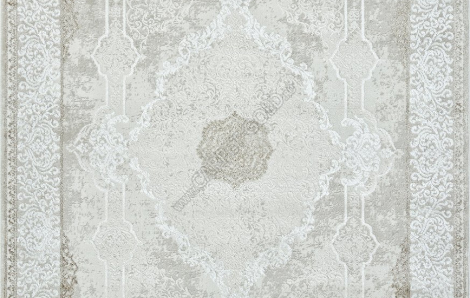 Ковер 26702A - CREAM / WHITE - Прямоугольник - коллекция RUBI