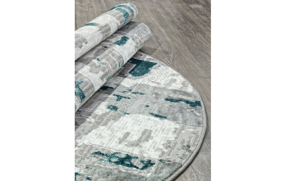 Ковер F288 - GRAY - Овал - коллекция PALERMO