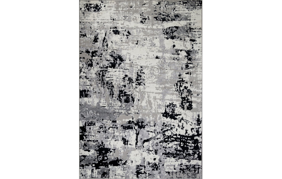 Ковер F284 - DARK GRAY - Прямоугольник - коллекция PALERMO