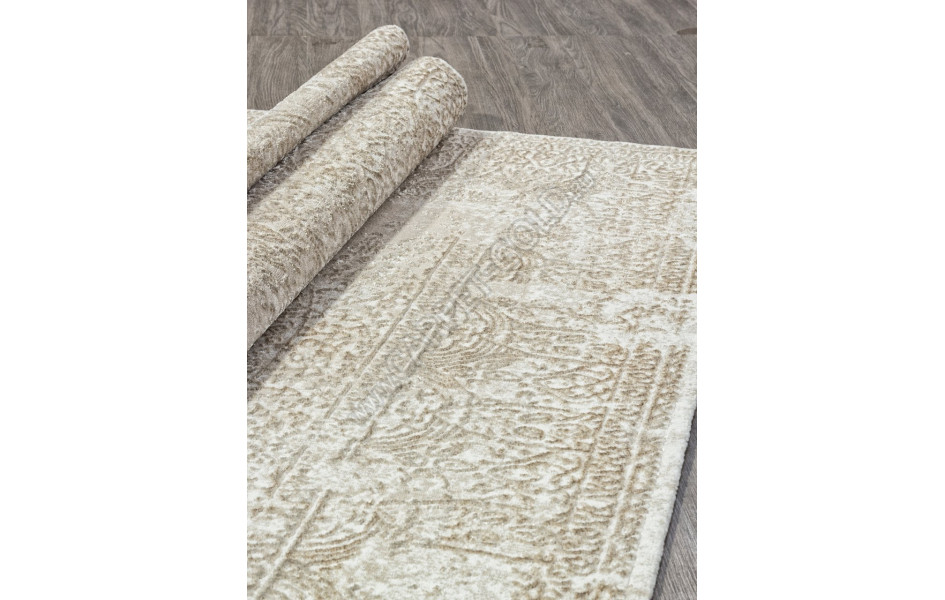Ковер 02477F - BEIGE / GOLF - Прямоугольник - коллекция SAFARI