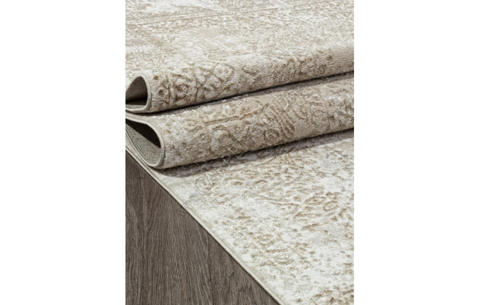 Ковер 02477F - BEIGE / GOLF - Прямоугольник - коллекция SAFARI