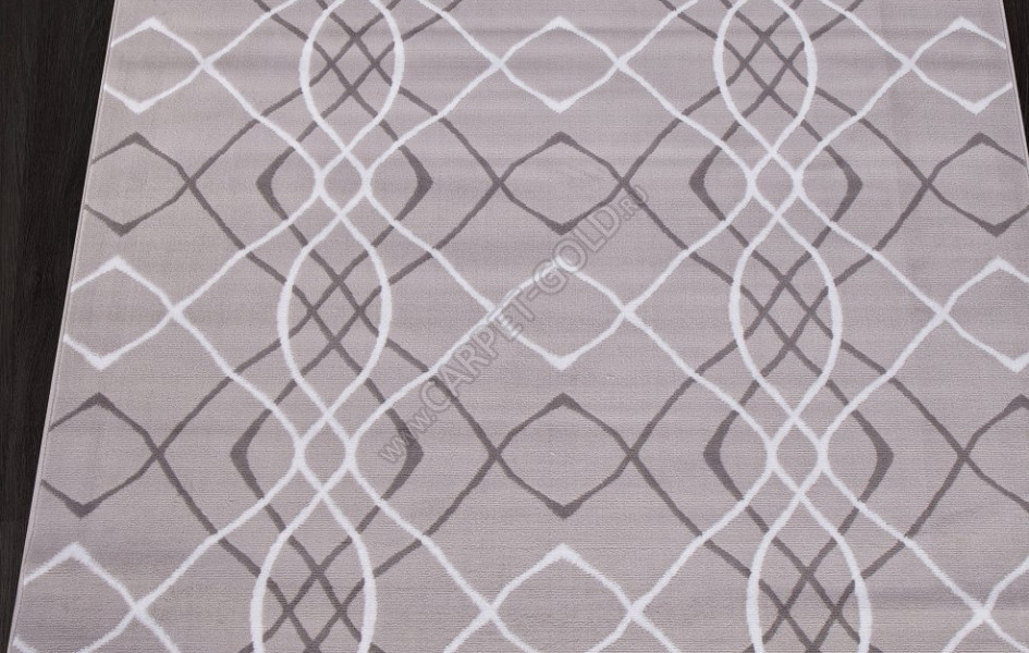 Ковер D532 - GRAY - Прямоугольник - коллекция SILVER