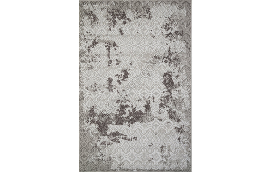 Ковер F392 - GRAY - Прямоугольник - коллекция SILVER