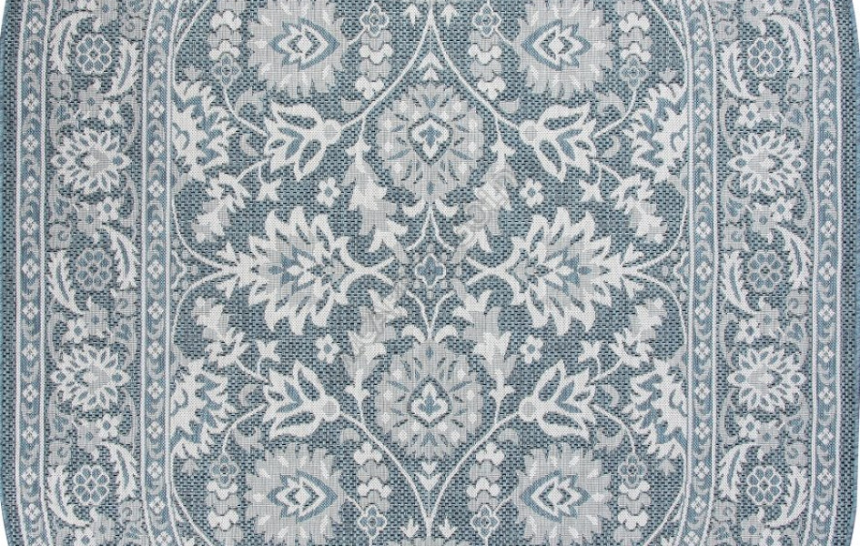 Ковер S137 - BLUE - Овал - коллекция KAIR
