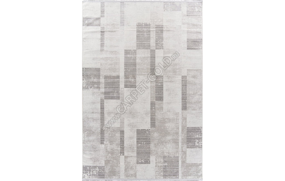 Ковер 32325A - CREAM / L.GREY - Прямоугольник - коллекция SHINE