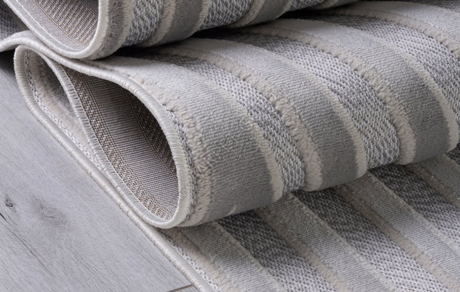 Ковер O2654 - 995 GREY / GREY - Прямоугольник - коллекция OSHA