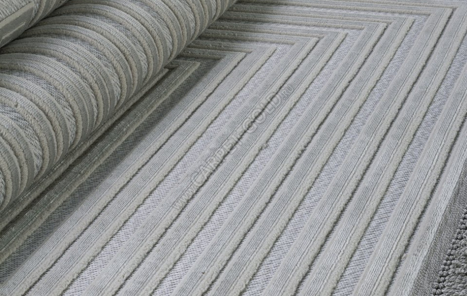 Ковер O2655 - 995 GREY / GREY - Прямоугольник - коллекция OSHA
