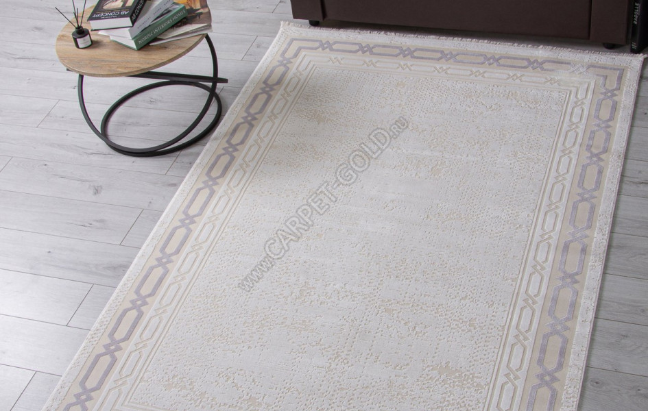 Ковер 34069A - WHITE / BEIGE - Прямоугольник - коллекция ANATOLIA