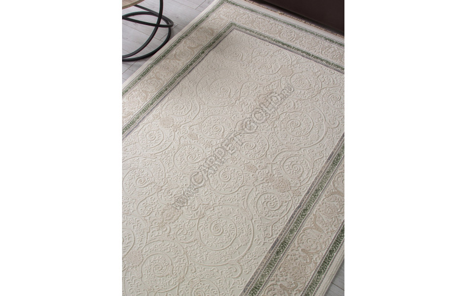 Ковер 30896D - CREAM / CREAM - Прямоугольник - коллекция MELODY