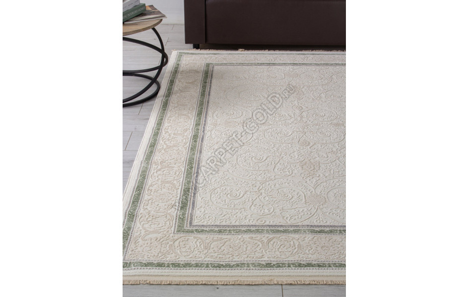 Ковер 30896D - CREAM / CREAM - Прямоугольник - коллекция MELODY