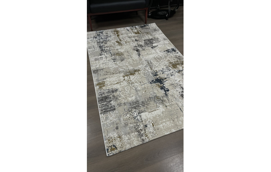 Ковер 9320B - S.WHITE / P.CREAM - Прямоугольник - коллекция LILY