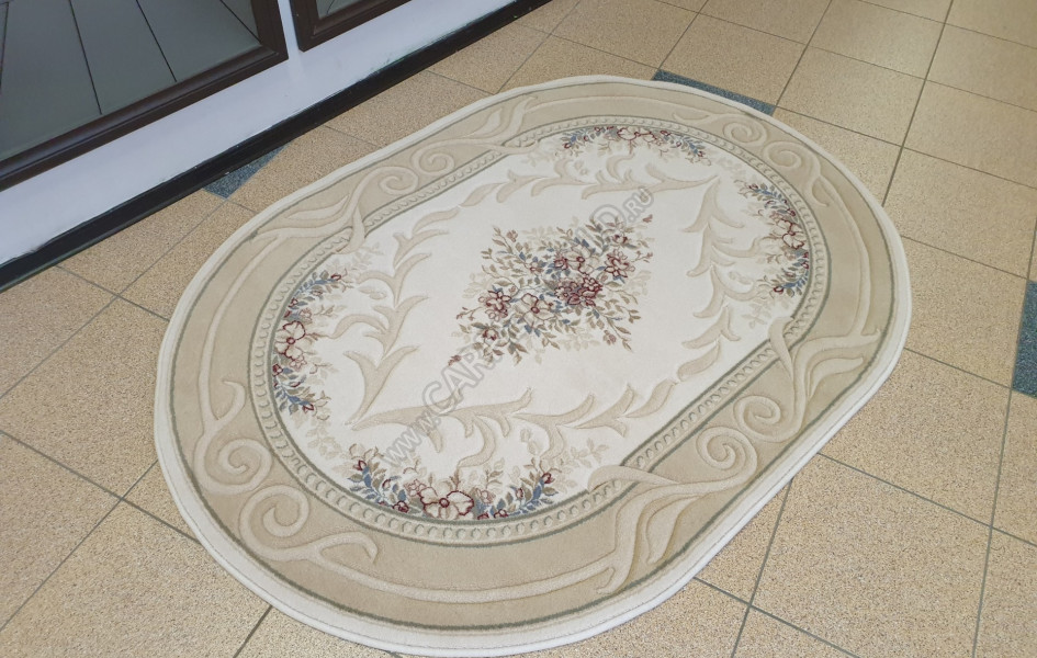 Молдавский шерстяной ковер Premium 2518-2-51053 Oval