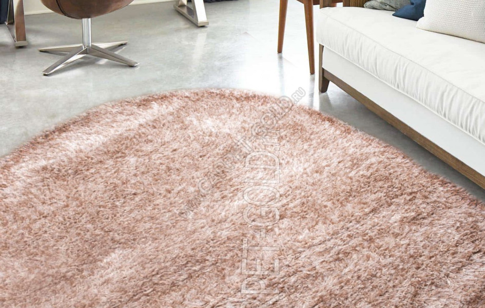 Бельгийский ковер Rhapsody 2501-102 Oval длинноворсовый пушистый